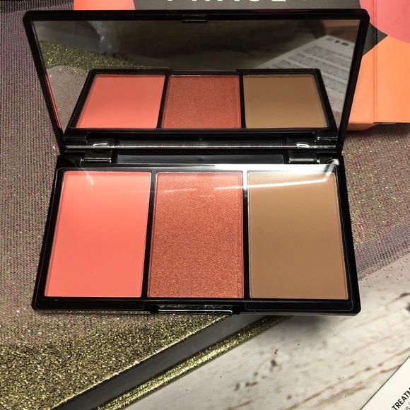 🌿PHASE ZERO BLUSH & BRONZER TRIO PALETTE - Picture 4 of 8